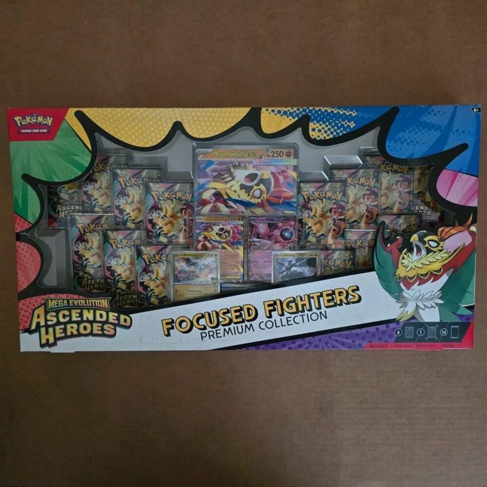 Pokemon Ascended Heroes Focused Fighters Premium Collection